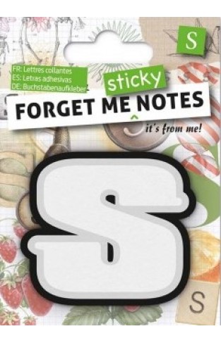 Forget Me Sticky Notes  S